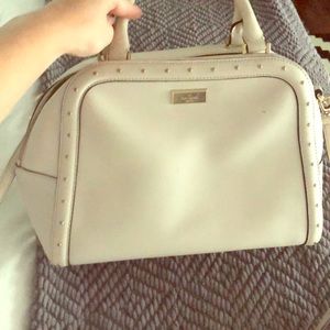 White / Off White Kate Spade bag